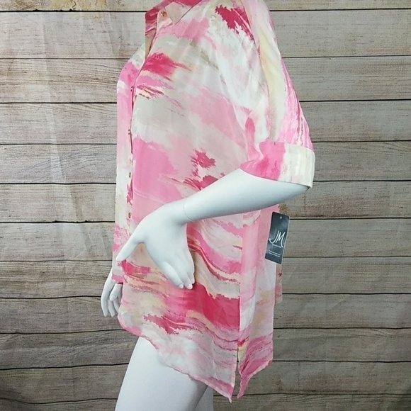 JM Collection swimwear top size Small - Picture 3 of 8